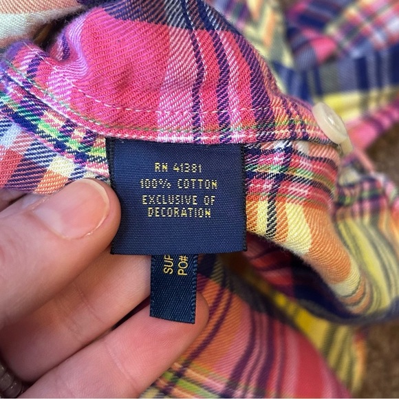Ralph Lauren Multicolor Plaid Shirt - Picture 4 of 7